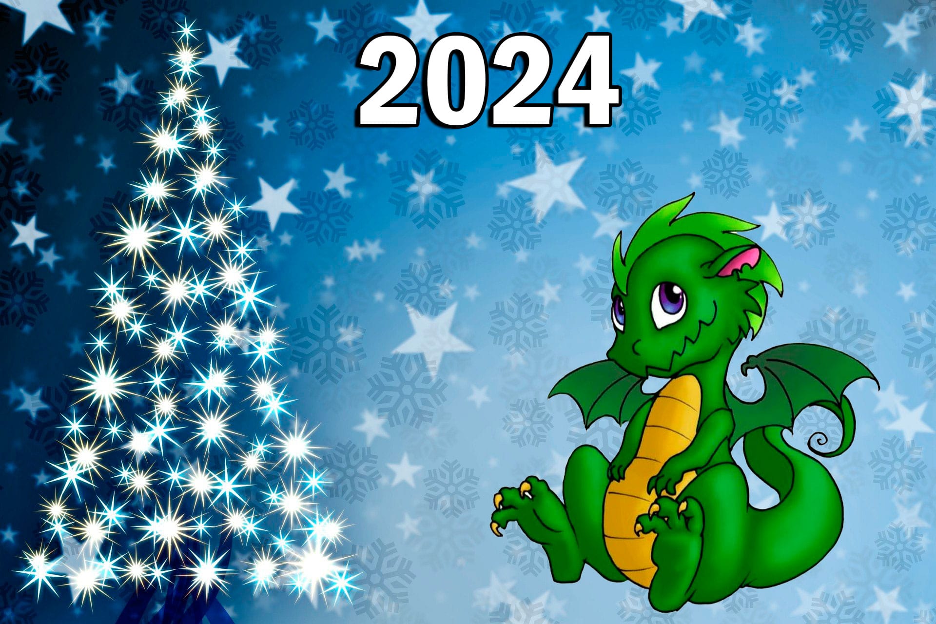 С новым годом 2024